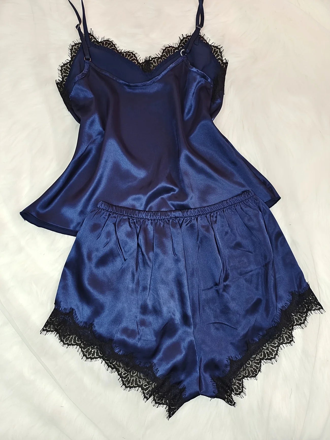 Laced camisole set